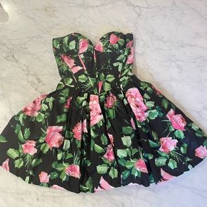 Sherri Hill floral dress size 2